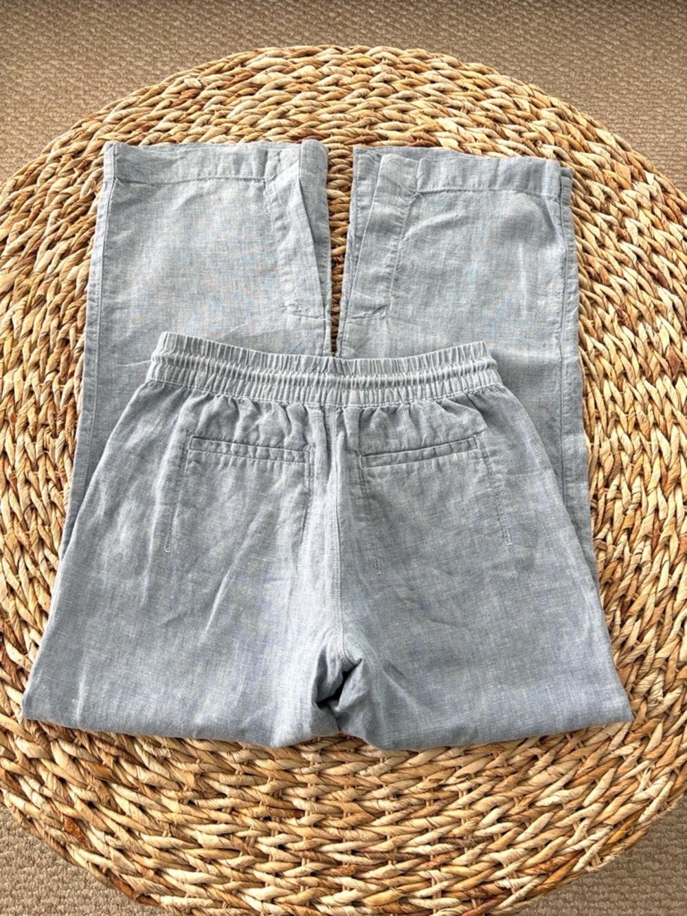 Athleta Linen Retreat Wide Leg Pant - Picture 6 of 16